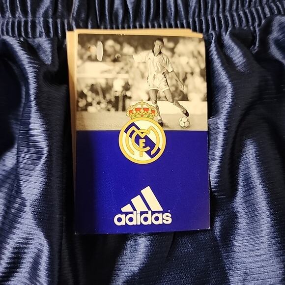 1998-1999 Vintage Real Madrid Adidas Shorts New With Tag Size XL - Picture 3 of 5